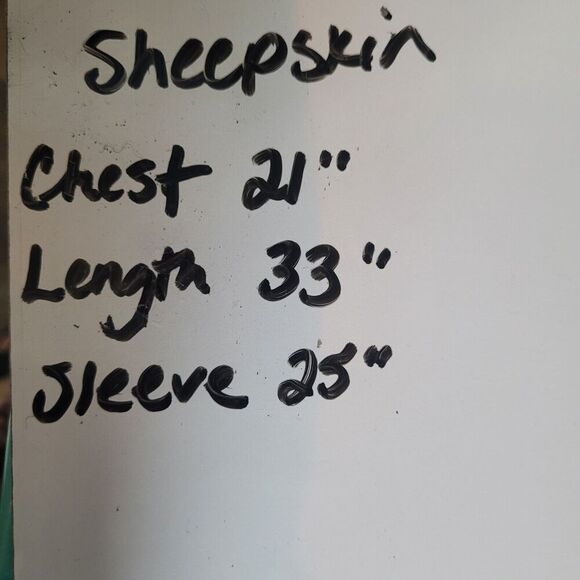 Sportsman Mfg Sheepskin Penny Lane Coat Women's Size 12 Gray Heavy Warm Vintage - Picture 10 of 12